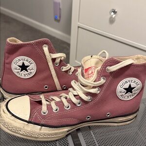 Converse Women's Classic Sneakers -Light Purple High Tops